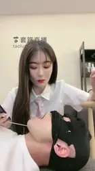口水浓痰 喂食蛋糕