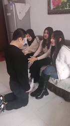 三女神露脸 发泄