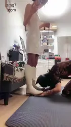 暴力美学 素人闺蜜在脚下
