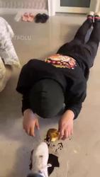 吃饭篇 鞋底灰拌汉堡