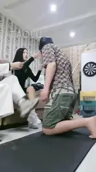 傲柔 暴揍老狗