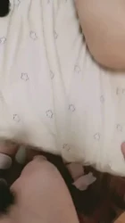 后入长发瘦弱美女
