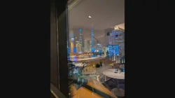 初冬携妻回国游玩酒店打卡自拍