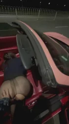 （原创）川航空姐 她说喜欢玩点刺激的 马路车震 人来人往