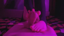 女王黑丝踩脚袜嫩足足交玩狗鸡巴，主人玩够了才准射喔！