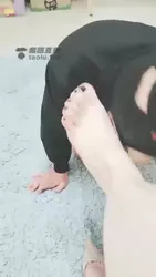洗脚 啃脚皮 恋足的狗狗