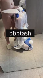 拉菲兔女郎cos对镜口交