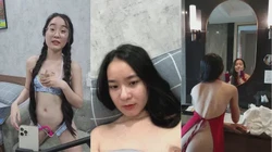 戴上眼镜更骚了，不知道有没有人是喜欢那种戴眼镜类型的女人，反差婊眼镜