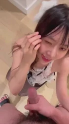 母狗最爱颜射吞精