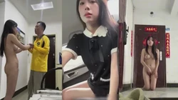 调教母狗，主人的任务，全裸自慰挑战 家门口 取外卖 坐出租车 男公厕