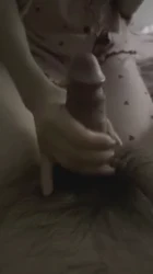 一大早享受老婆的打飞机服务