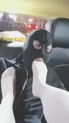 巴莉女王 车内深喉 玩废贱狗