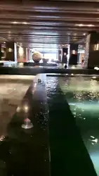 公共温泉舌头足底按摩
