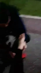 户外公园犯贱 舔脚